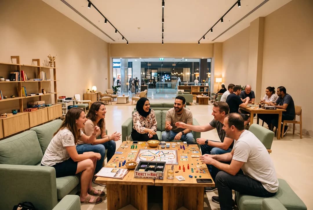 Board game nights at COBA.