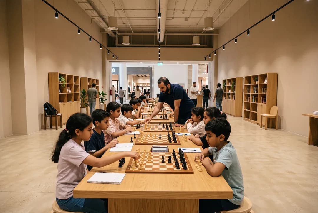Chess evenings at COBA.
